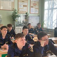 Встреча студентов ЧЭТК с начальником отдела экономической безопасности и противодействия коррупции УМВД России по г. Чебоксары с Афошиным Дмитрием Михайловичем