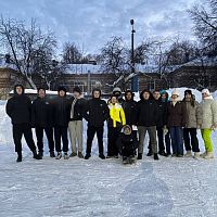 Активная зимняя прогулка