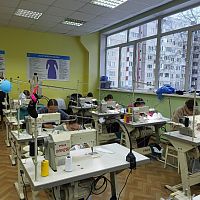 Завершение курсов «Швея 3-го разряда».