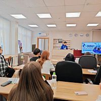 Вчера состоялась встреча с представителем регионального отделения ВОО «Молодая Гвардия Единой России»