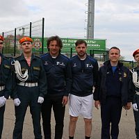 Студенты Чебоксарского экономико-технологического колледжа на футбольном фестивале "Газпромбанк. Урок футбола"! 