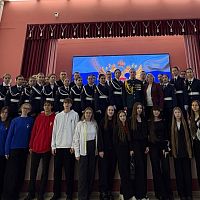 12 декабря в рамках празднования Дня Героя Отечества в чебоксарском экономико- технологическом колледже состоялась встреча с бойцом СВО, помощником главы Чувашии Олега Николаева, Русланом Равилевичем Валиулиным