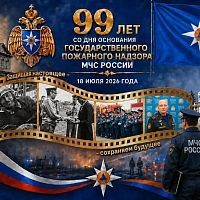 С 99-летием, Государственный пожарный надзор!