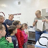 Чебоксарский экономико-технологический колледж посетили дошкольники МБДОУ «Детский сад № 82» г. Чебоксары