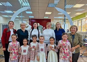 Маленькие гости колледжа: знакомство с швейным направлением и профессиями в рамках проекта «Профессионалитет — детский сад»