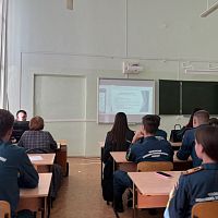 В колледже состоялась встреча с представителем Пограничной службы ФСБ России из г.Сочи