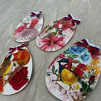 Пасхальная открытка солдату 