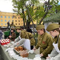 В Чебоксарах прошел юбилейный парад Победы