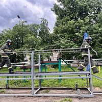 Завершился демонстрационный экзамен по специальности «Пожарная безопасность»!