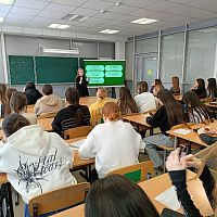 В колледже прошла очередная профилактическая беседа в рамках проекта «Уроки трезвости»