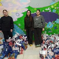 Благотворительный сбор подарков от группы КМ-2-24