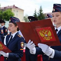 Посвящение в профессию: студенты колледжа дали клятву верности делу безопасности
