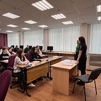 Лекции от старшего инспектора ПДН Вороновой А.В.