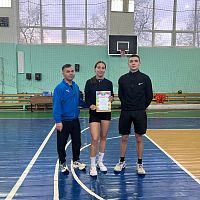 Товарищеский матч по волейболу 