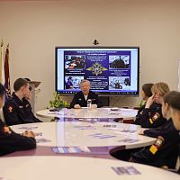 Студенты специальности «Правоохранительная деятельность» встретились с заместителем министра внутренних дел по Чувашской Республике