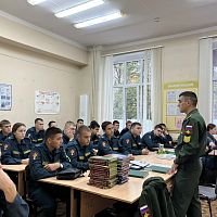 Встреча для выпускников групп специальностей «Защита в чрезвычайной ситуации» и «Пожарная безопасность»