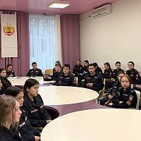 Встреча со студентами выпускных групп