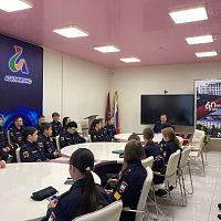 Профориентационная встреча с майором полиции Тарасовым Александром Михайловичем