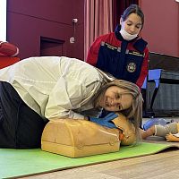 Встреча для студентов ЧЭТК с представителями Чувашского регионального отделения Всероссийского студенческого корпуса спасателей