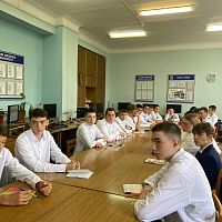 Встреча с начальником центра временного содержания несовершеннолетних правонарушителей