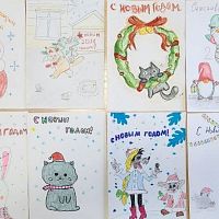 Республиканская акция «Новогодняя открытка солдату»