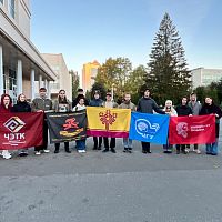 Студенты ЧЭТК на слете поисковых отрядов Приволжского федерального округа «Никто не забыт»