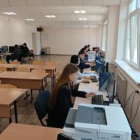 Студенты по специальности «Банковское дело» приступили к сдаче демонстрационного экзамена в рамках государственной итоговой аттестации