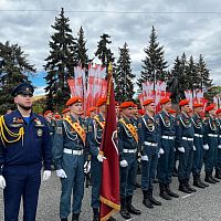 В Чебоксарах прошел юбилейный парад Победы