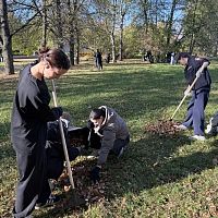 Экологический субботник в парке им. В. И. Чапаева