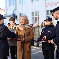 Торжественное построение и награждение курсантов ЧЭТК