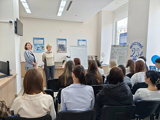 Студенты группы Б-1к-24 Чебоксарского экономико-технологического колледжа вместе с преподавателем Лекаревой О. Л. посетили СПАО «Ингосстрах» и «Ингосстрах-Жизнь»