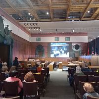 Посещение масштабной экспозиции, посвященная Великой Отечественной войне