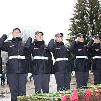 Траурные мероприятия посвященные дню памяти сотрудников органов внутренних дел Российской Федерации