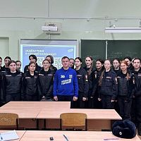 Встреча студентов с представителем «Молодой Гвардии»