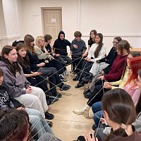  В ЧЭТК прошёл тренинг «Волшебный клубок» в рамках Недели психологии