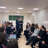  В ЧЭТК прошёл тренинг «Волшебный клубок» в рамках Недели психологии