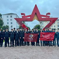 Студенты Чебоксарского экономико-технологического колледжа приняли участие во Всероссийской патриотической акции «Свеча памяти»