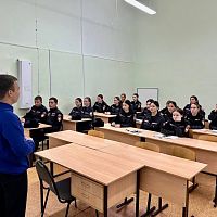 Встреча студентов с представителем «Молодой Гвардии»