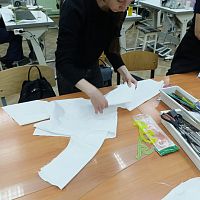 Завершение курсов «Швея 3-го разряда».