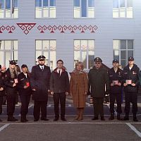 Торжественное построение и награждение курсантов ЧЭТК
